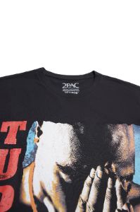Tupac Praying Hands Graphic Tee sold by Bluenotes