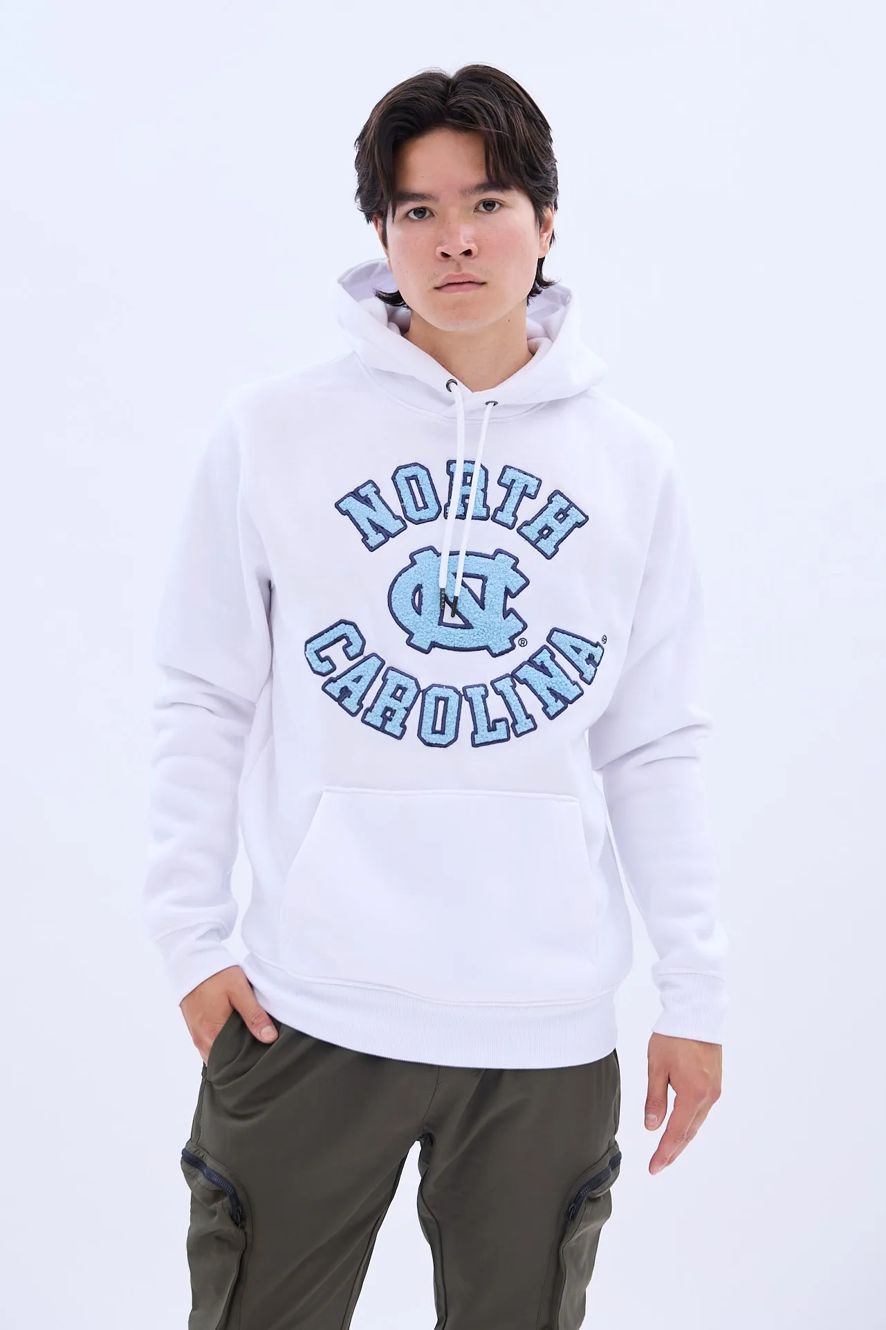 North Carolina UNC HD Print Pullover Hoodie sold by Bluenotes