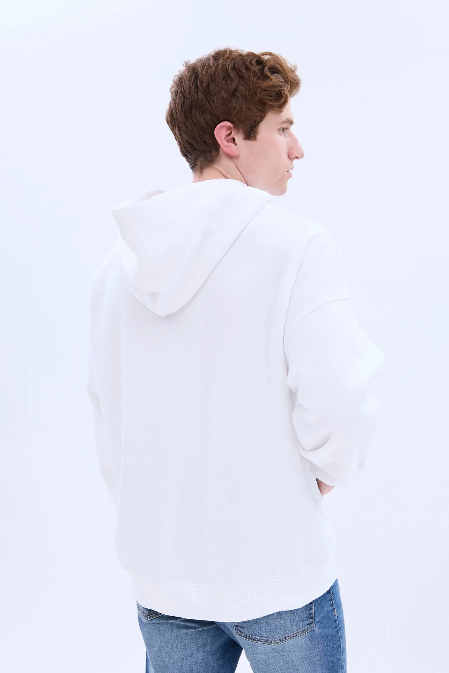 North Western Oversized Hoodie sold by Bluenotes product image thumbnail 3