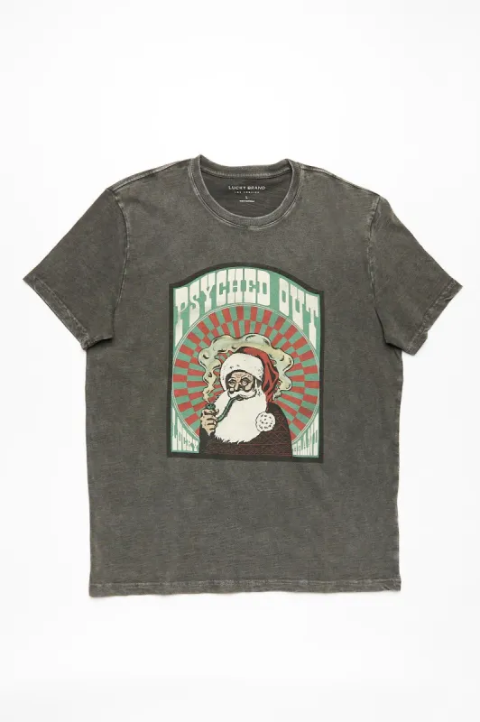 Psyched Out Santa Tee sold by Bluenotes