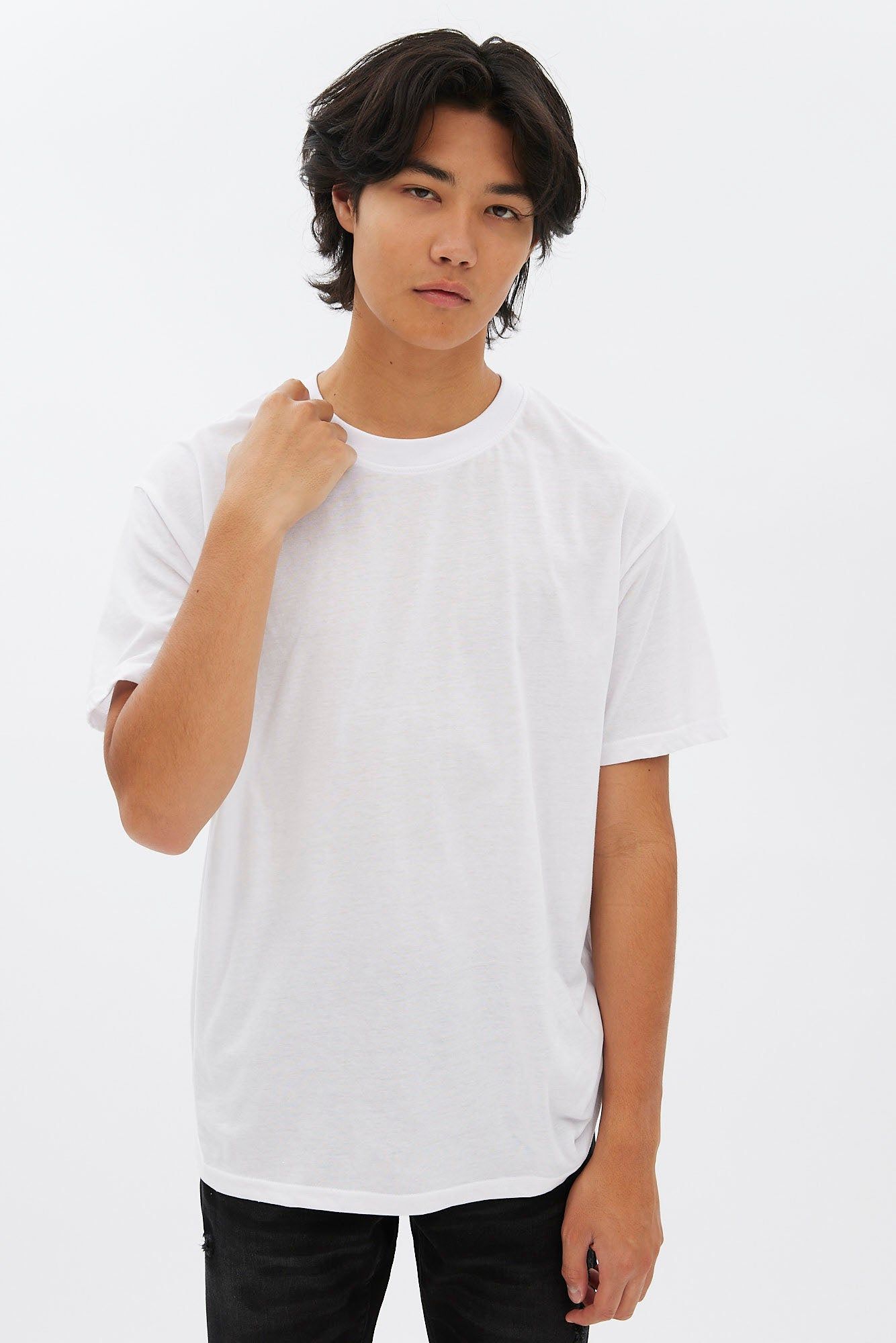 Basic Crew Neck Tee sold by Bluenotes product image thumbnail 5
