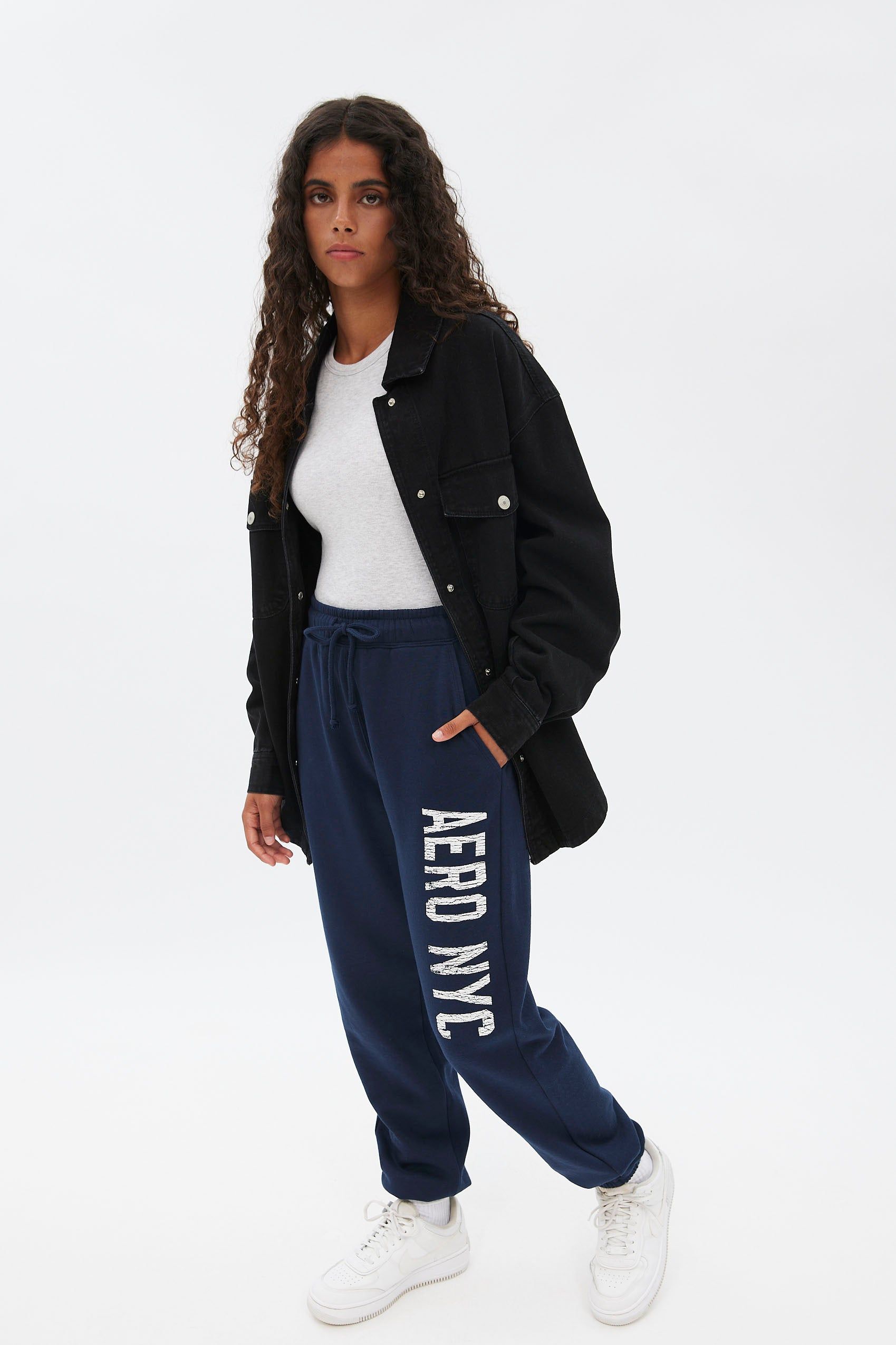 AERO NYC Graphic Boyfriend Jogger sold by Bluenotes product image thumbnail 6
