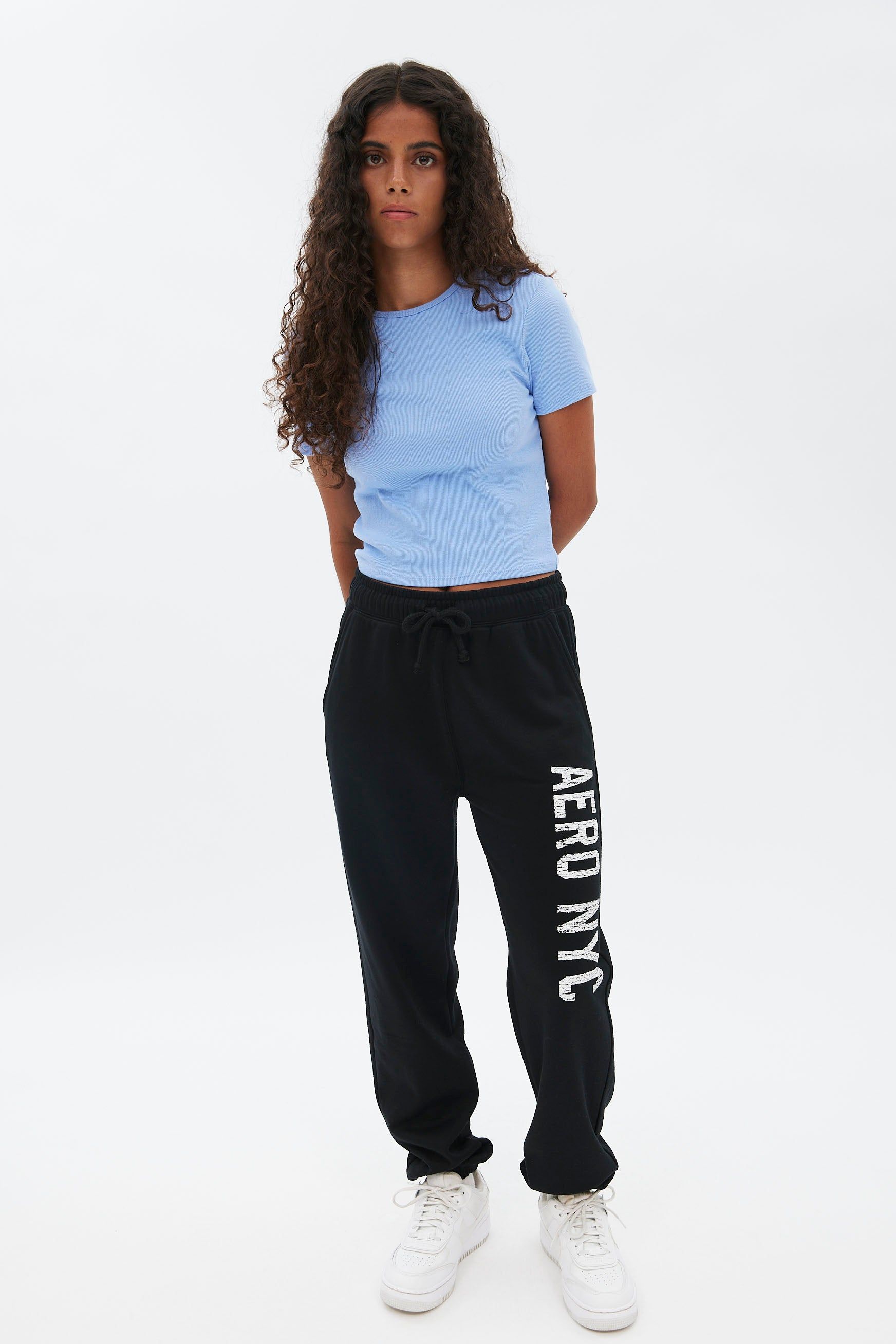 AERO NYC Graphic Boyfriend Jogger sold by Bluenotes product image thumbnail 2