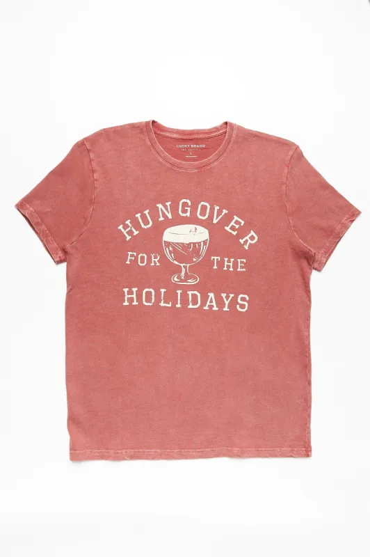 Hungover For The Holidays Tee sold by Bluenotes