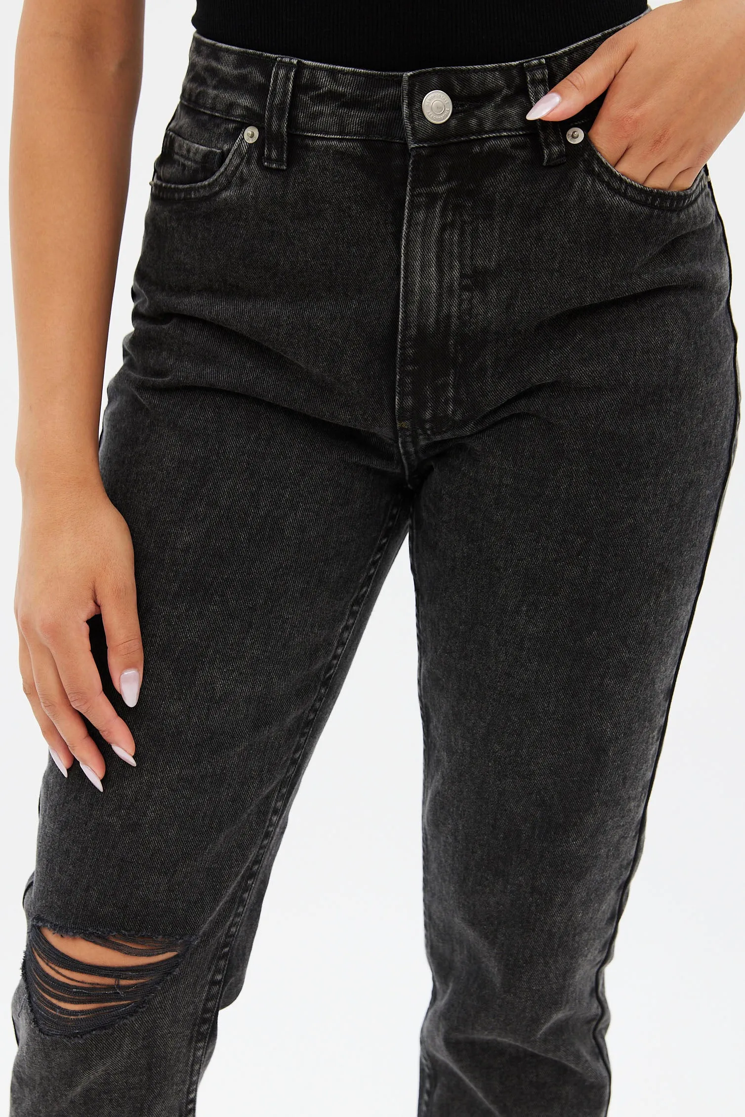 AERO Premium Air High Rise Mom Jean sold by Bluenotes product image thumbnail 4