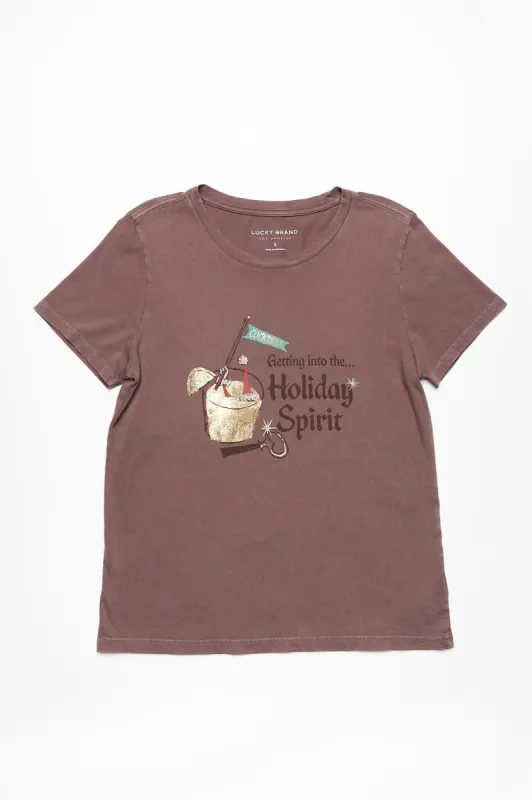Getting Into The Holiday Spirit Classic Tee sold by Bluenotes