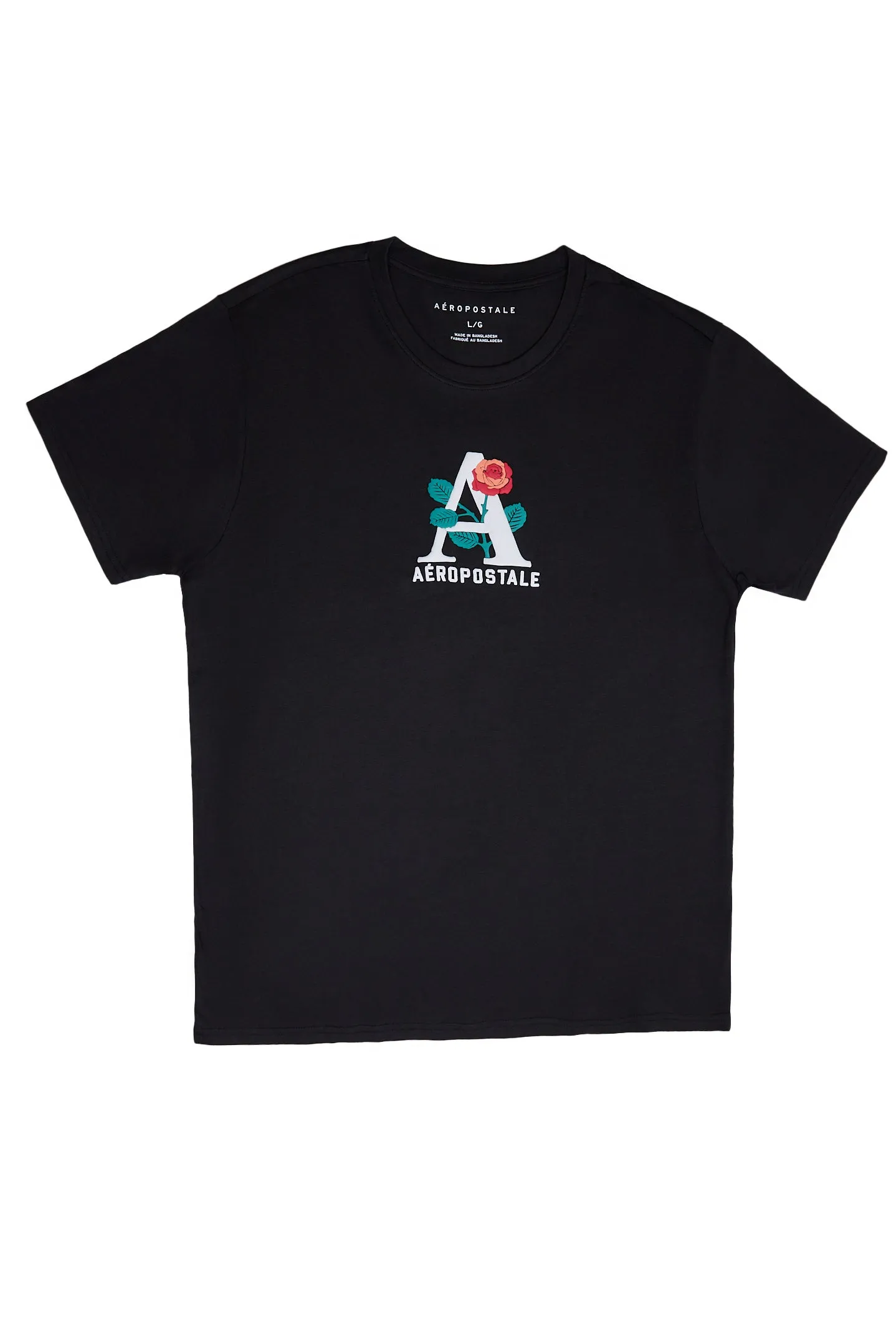 AERO Rose Puff Print Graphic Tee sold by Bluenotes