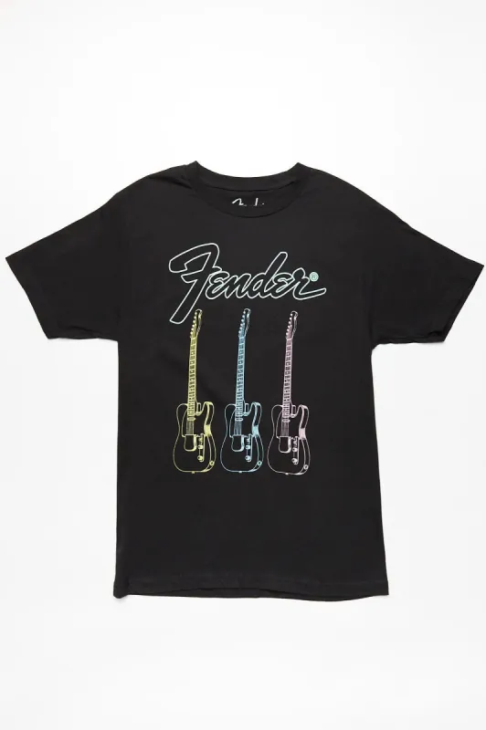Fender Guitar Trio Tee sold by Bluenotes