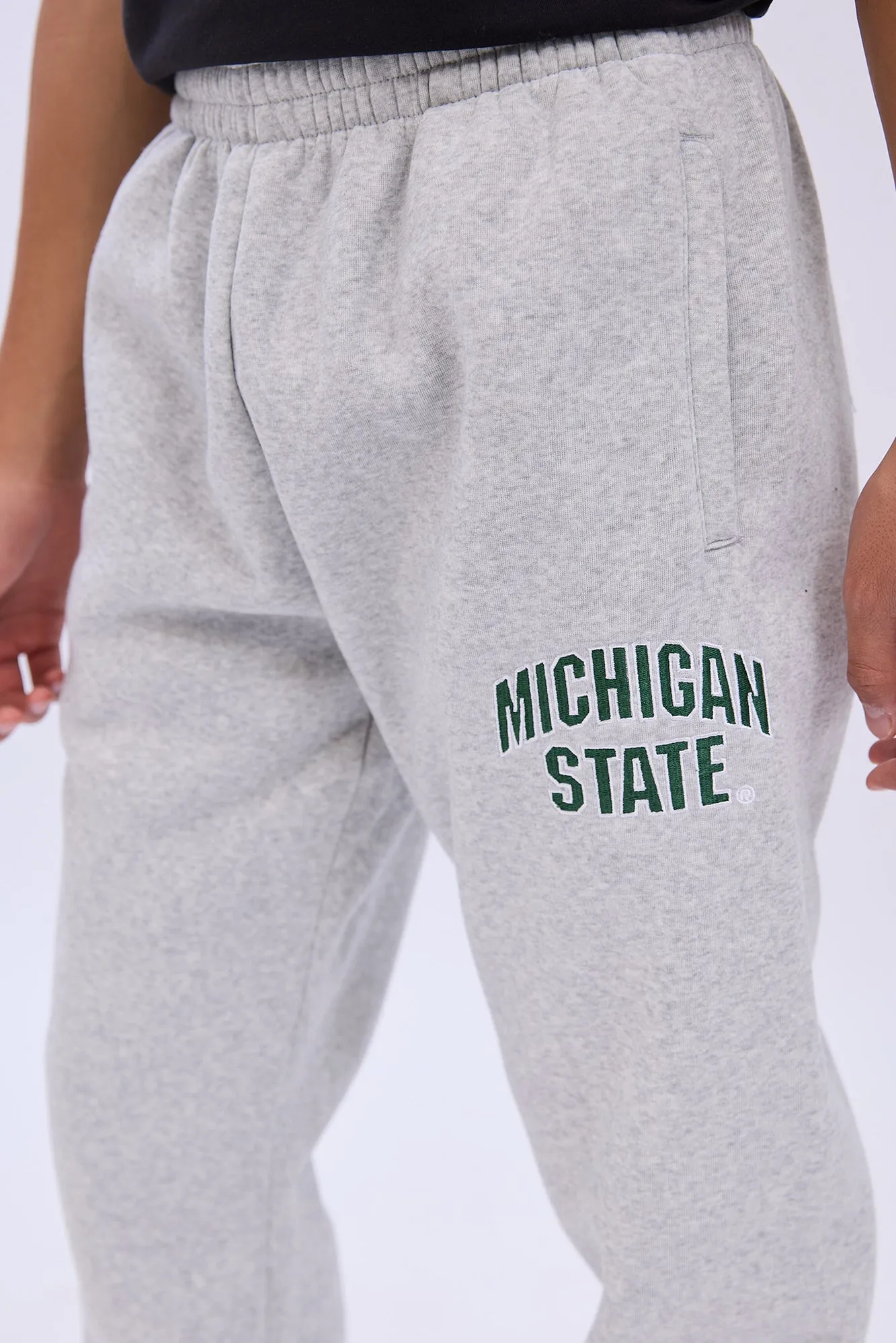 Michigan State Embroidered Sweatpants sold by Bluenotes product image thumbnail 2