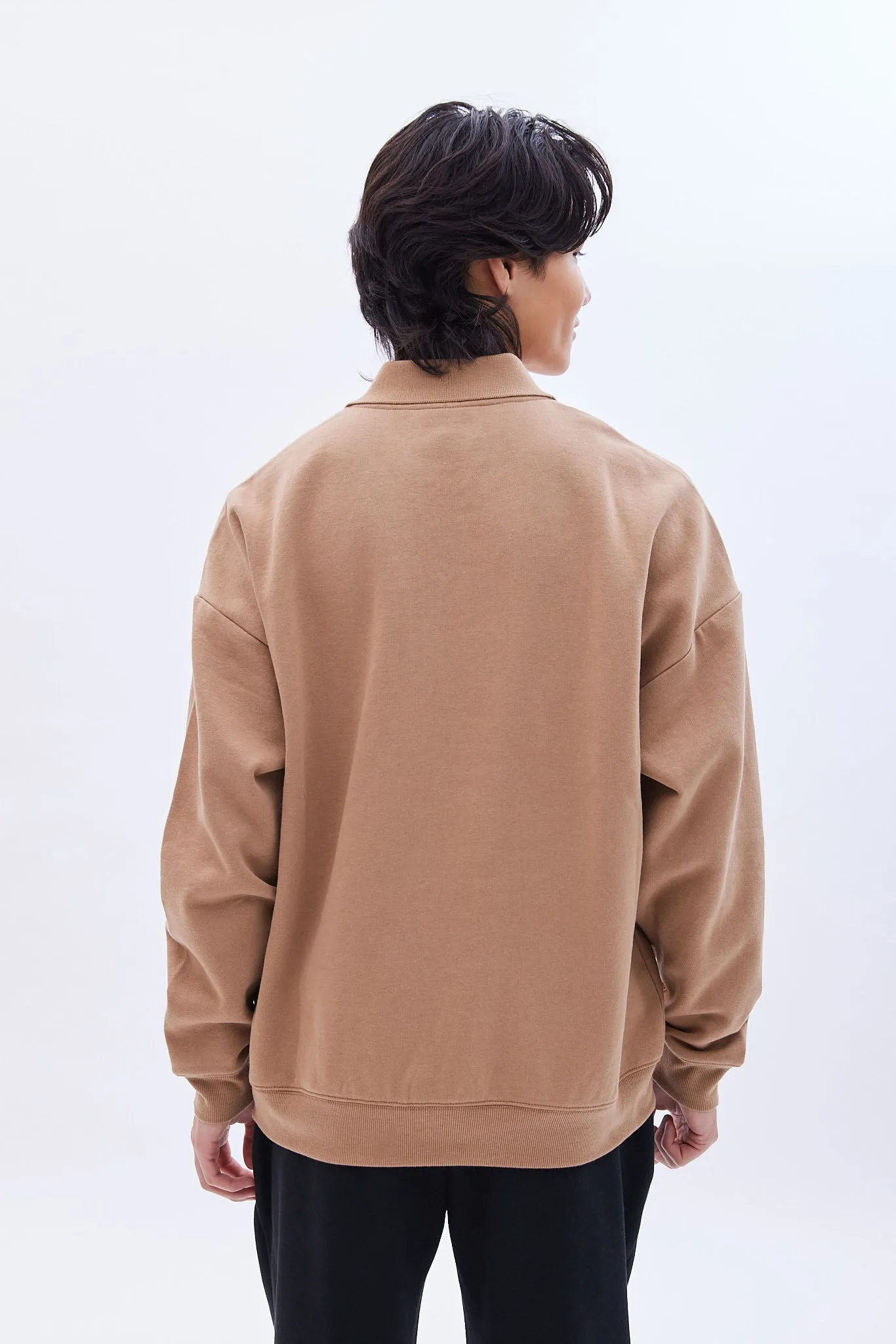 AERO Embroidered Long Sleeve Polo sold by Bluenotes product image thumbnail 3