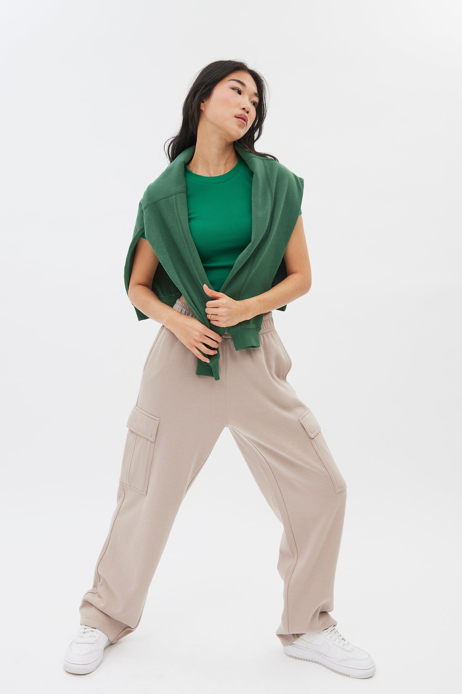 Seamless Ribbed Crew Neck Baby Tee sold by Bluenotes product image thumbnail 13