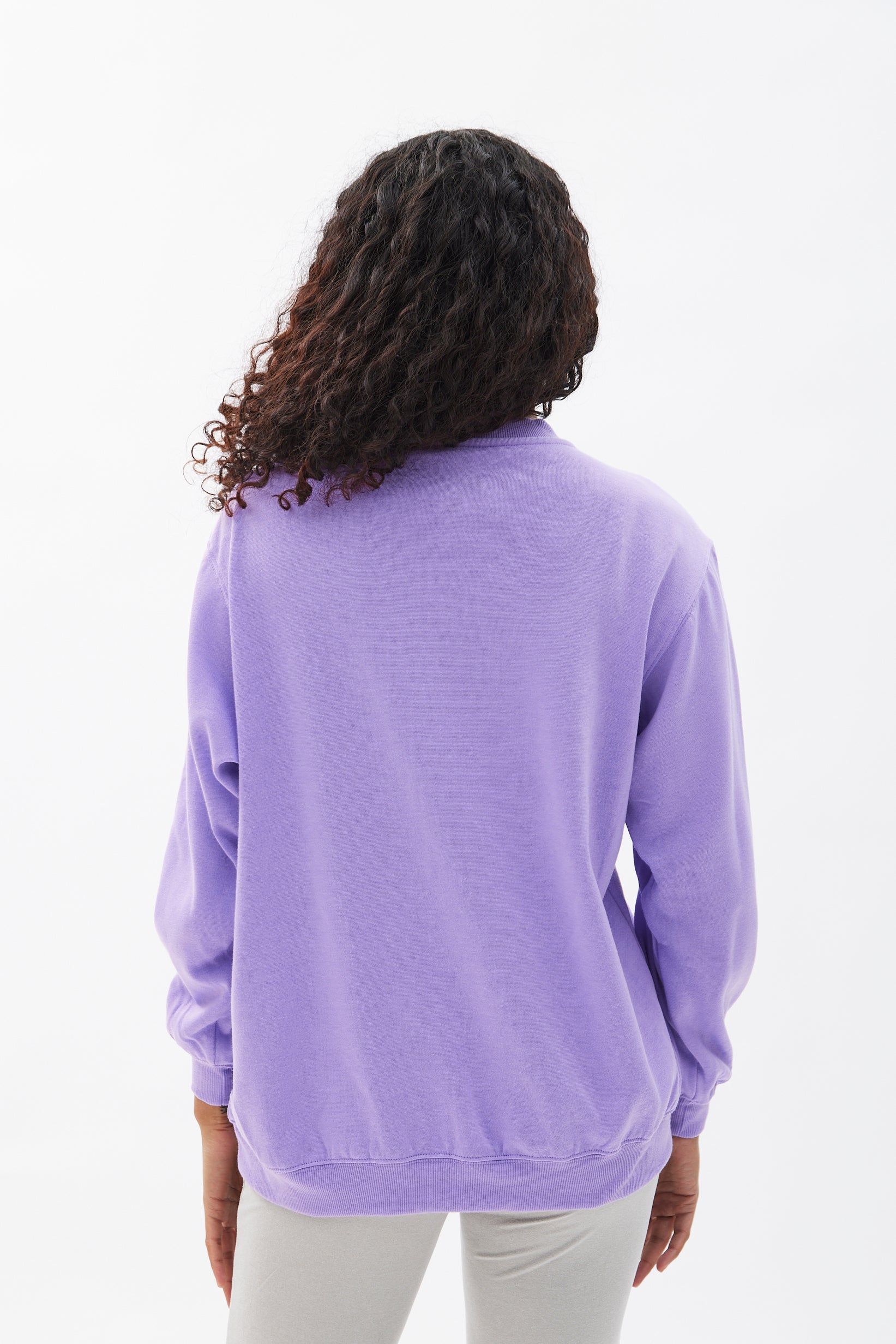 Barbie Malibu California Graphic Crew Neck Oversized Sweatshirt sold by Bluenotes product image thumbnail 4