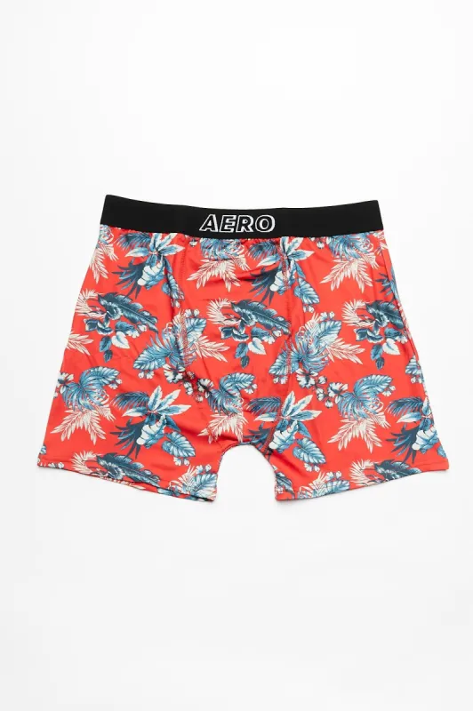 AERO Tropical Resort Printed Boxer Briefs sold by Bluenotes