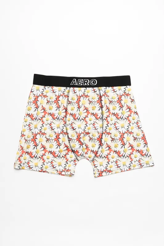 AERO Daisies Printed Boxer Briefs sold by Bluenotes