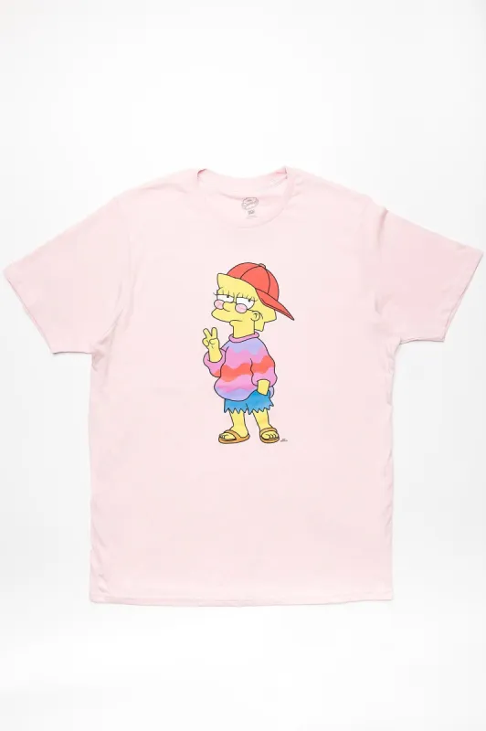 The Simpsons Lisa Simpson Graphic Boyfriend Tee sold by Bluenotes