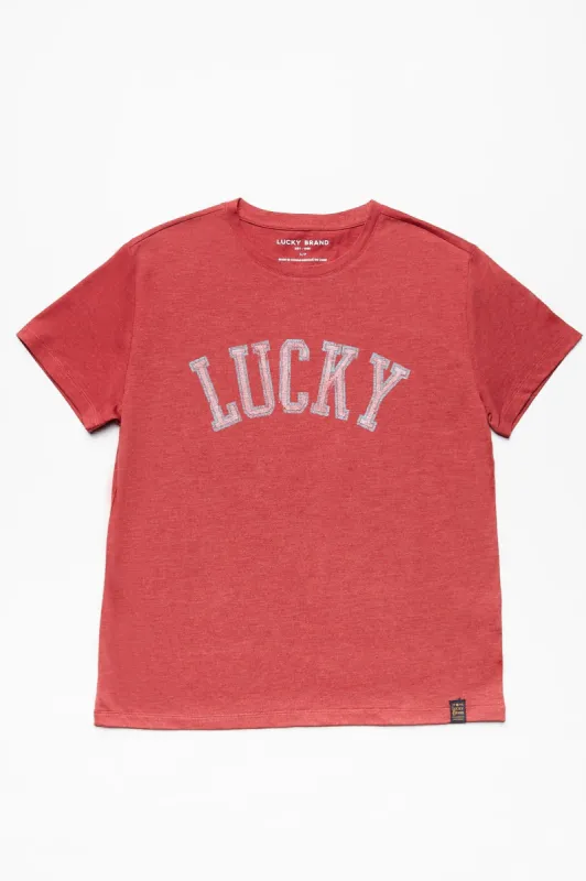 Lucky Brand Arch Tri-Blend Tee sold by Bluenotes