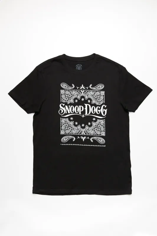 Snoop Dogg Bandana Graphic Tee sold by Bluenotes