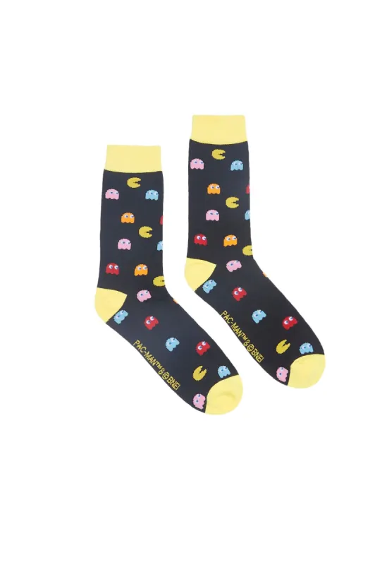Pac-Man Printed Crew Socks sold by Bluenotes