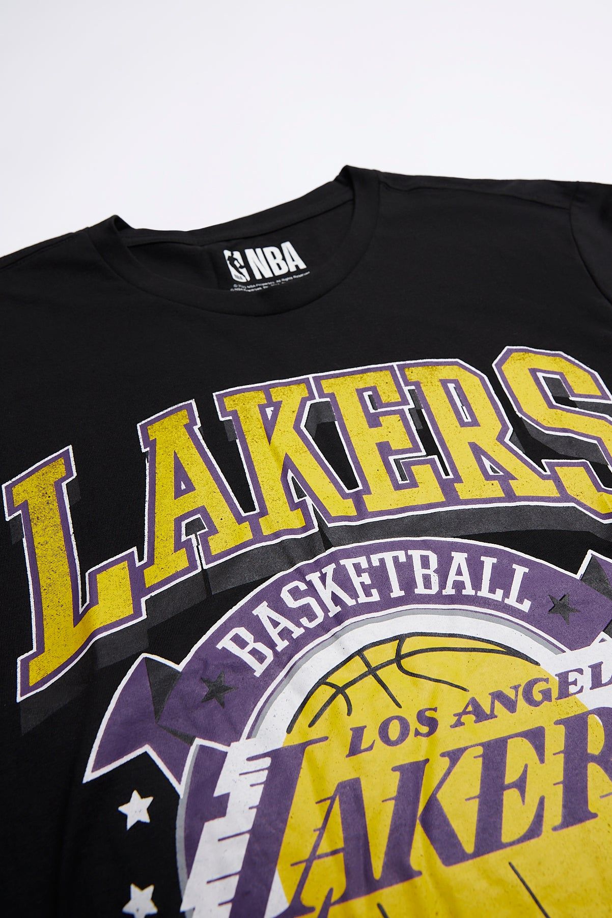 Retro Los Angeles Lakers Graphic Tee sold by Bluenotes product image thumbnail 2