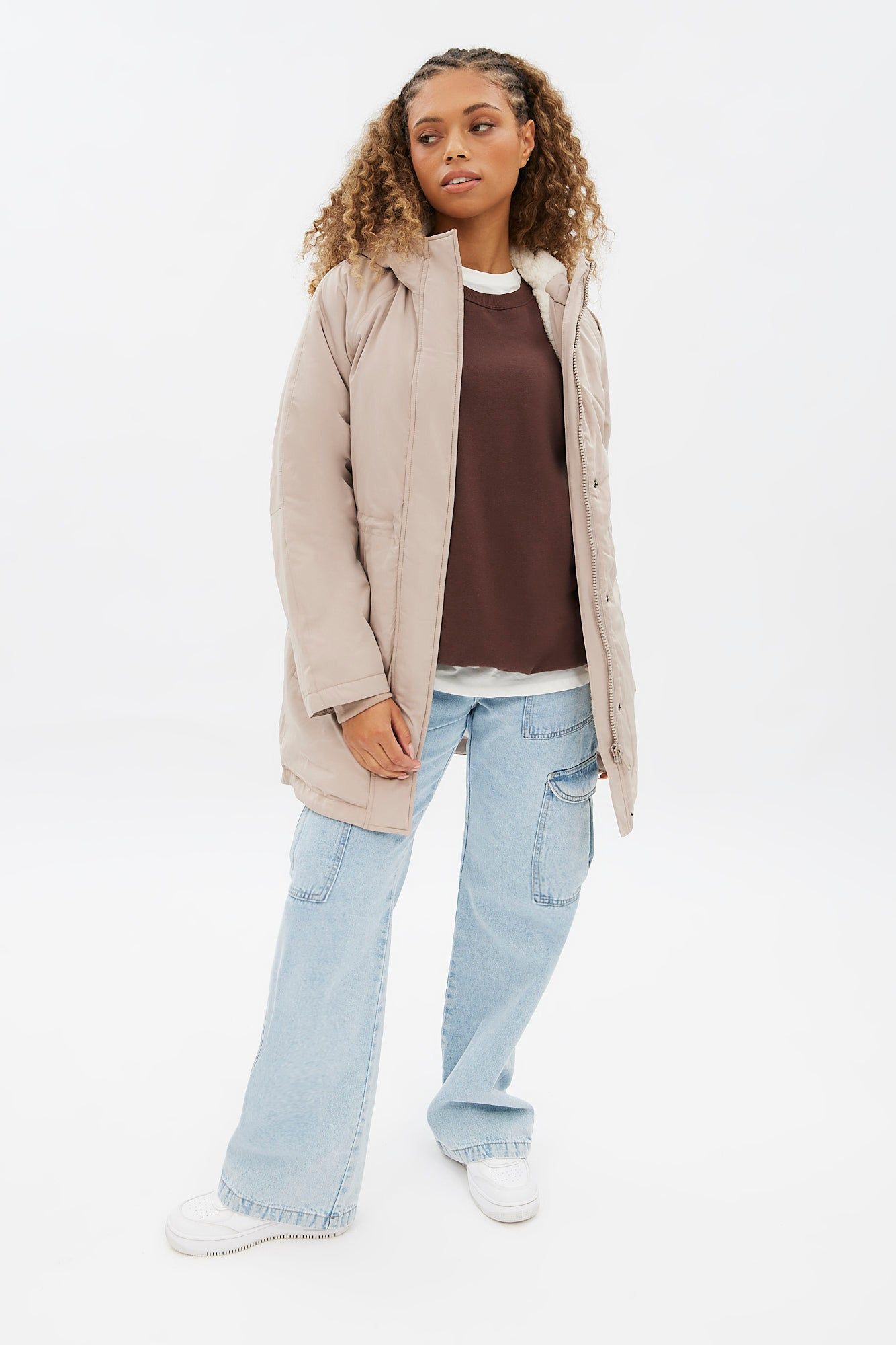 Sherpa-Lined Hooded Parka sold by Bluenotes