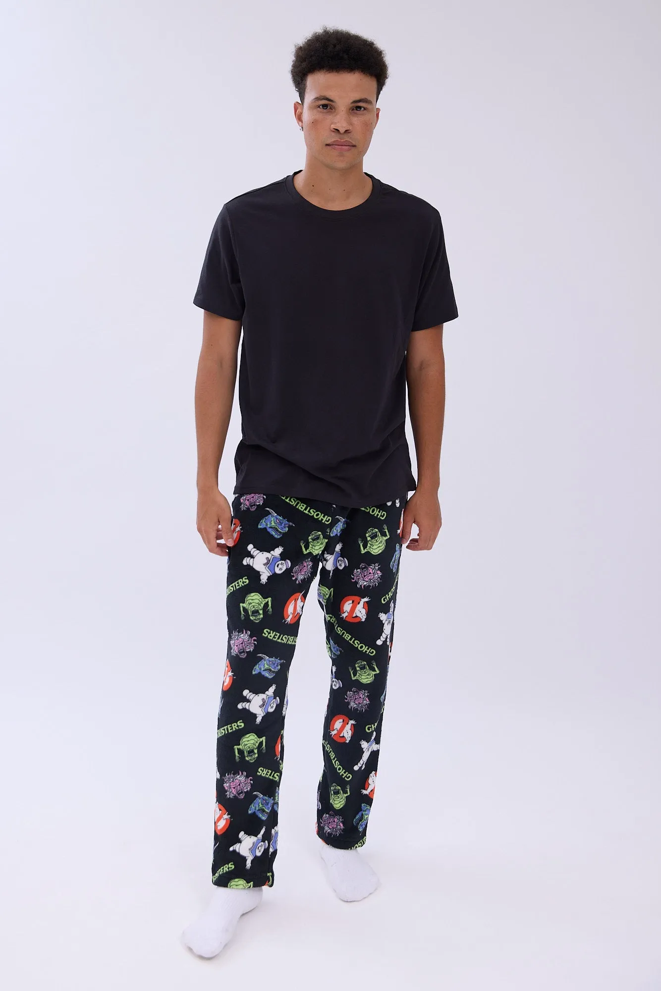 Ghostbusters Printed Plush Pajama Pants sold by Bluenotes product image thumbnail 4