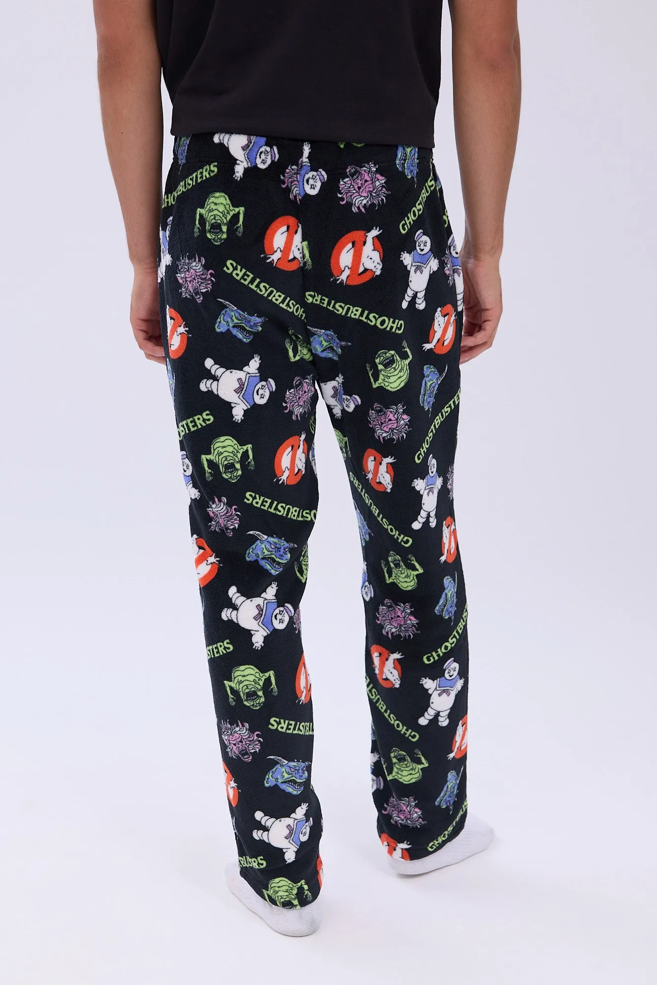 Ghostbusters Printed Plush Pajama Pants sold by Bluenotes product image thumbnail 3