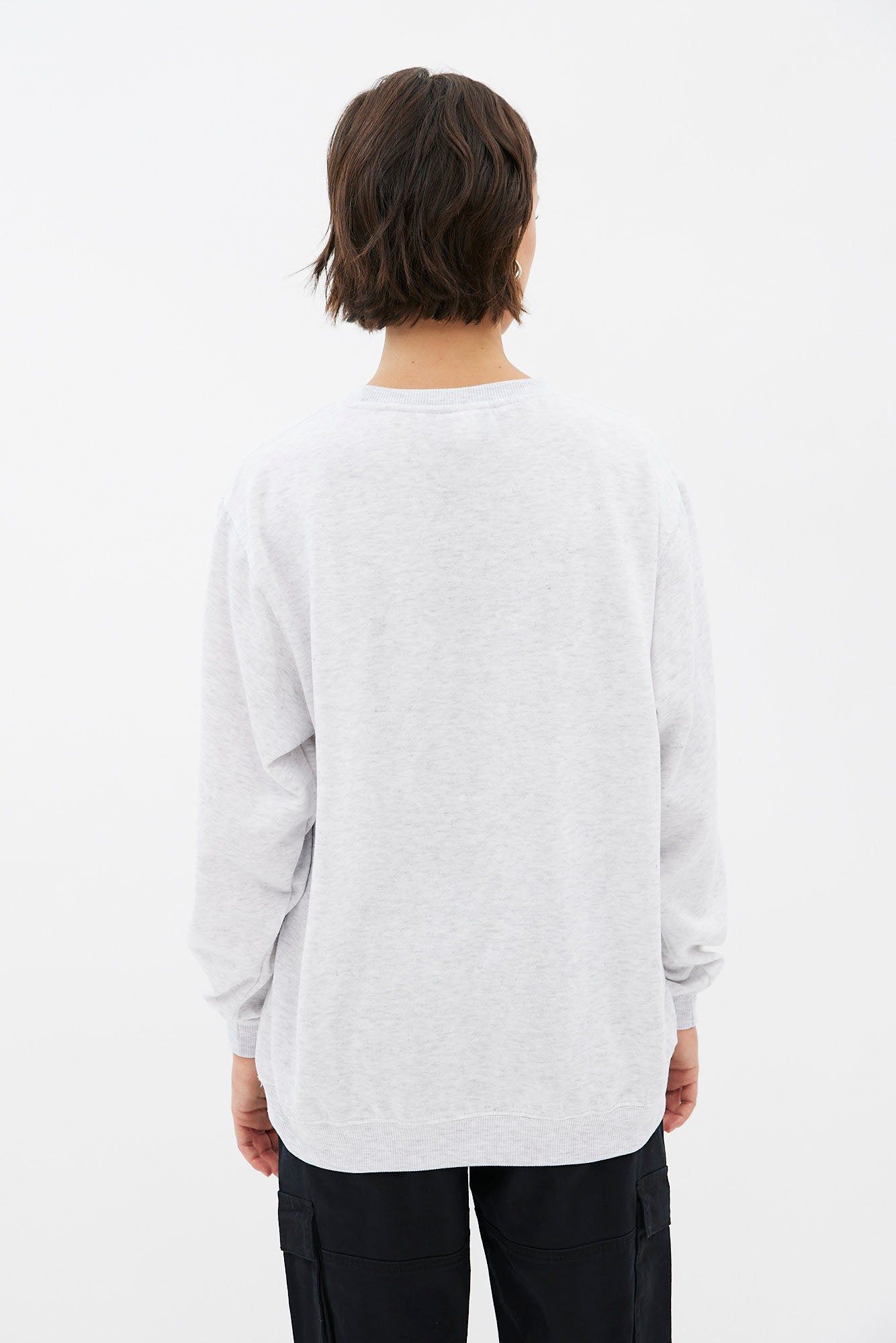 Tupac Shakur Graphic Oversized Crew Neck Sweatshirt sold by Bluenotes product image thumbnail 4