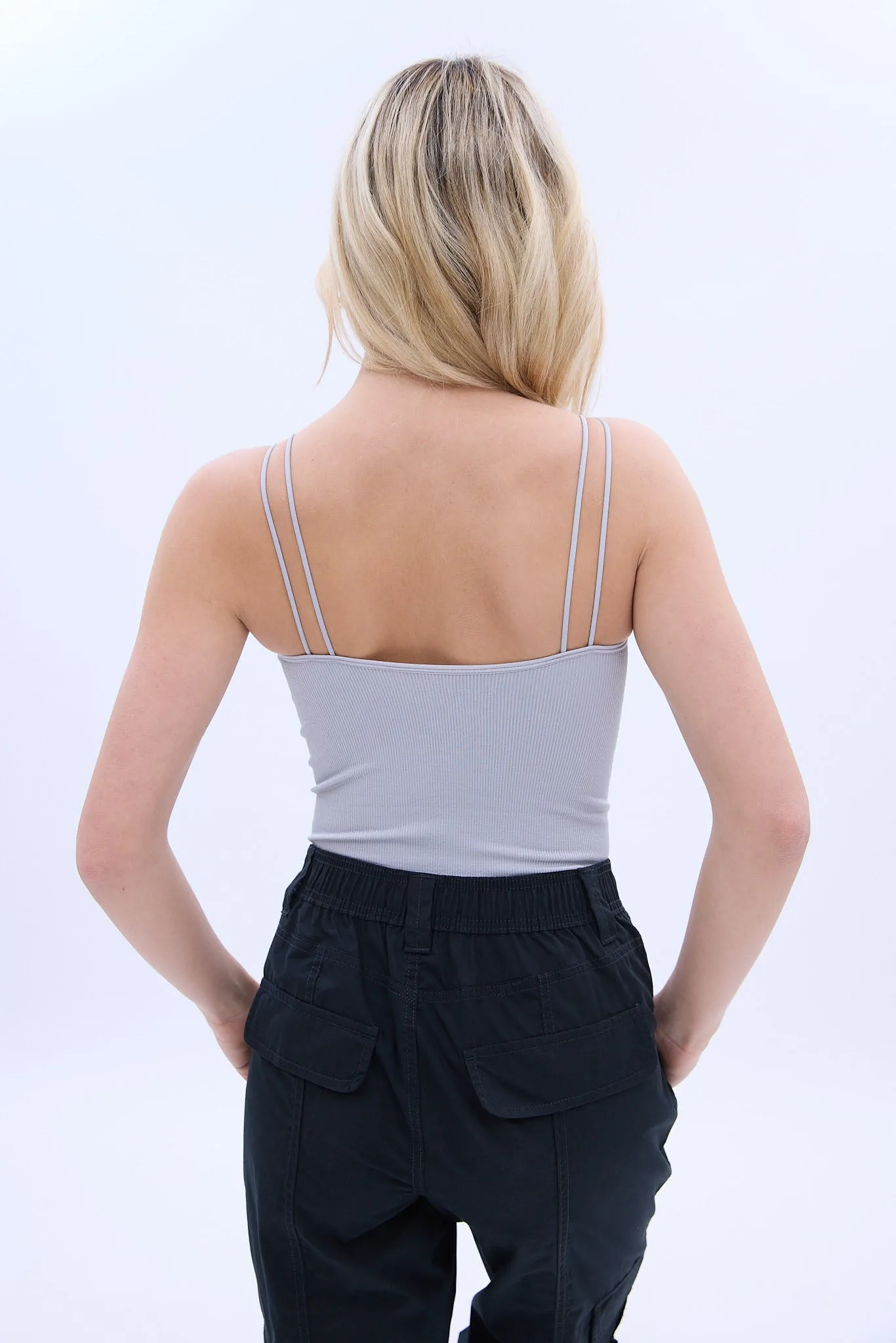 Seamless Bungee Strap Cami Bodysuit sold by Bluenotes product image thumbnail 4