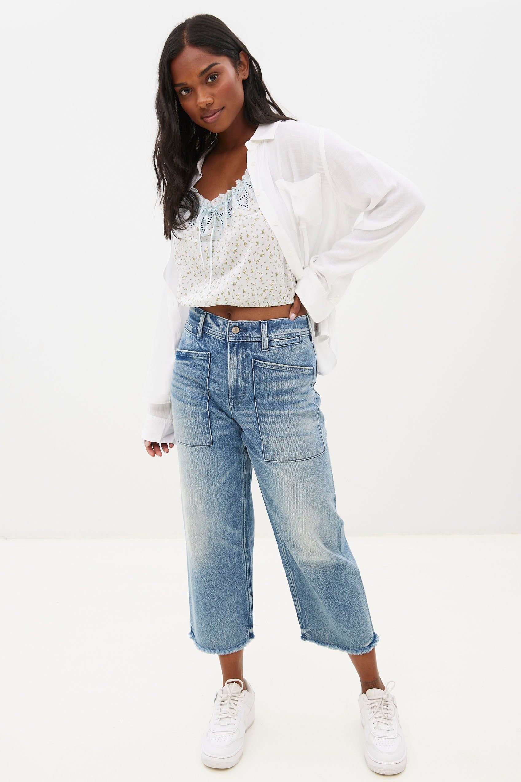 Long Sleeve Boyfriend Shirt sold by Bluenotes product image thumbnail 2