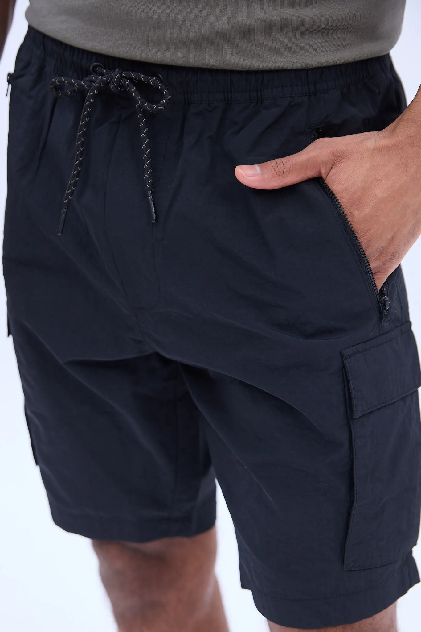AERO Nylon Zip Cargo Short sold by Bluenotes product image thumbnail 2