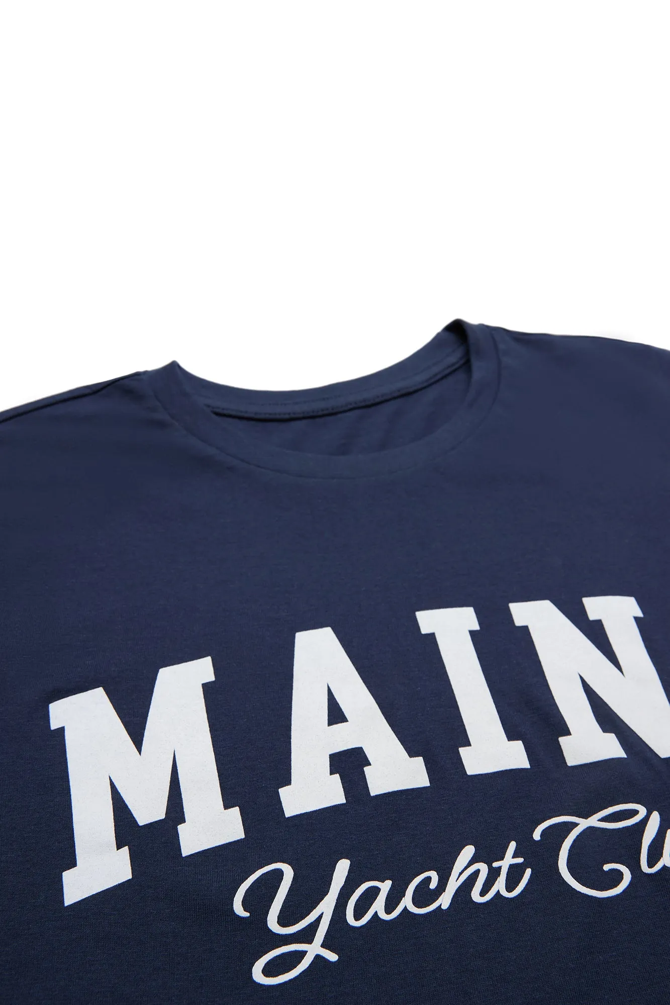 Maine Yacht Club Graphic Relaxed Tee sold by Bluenotes product image thumbnail 2