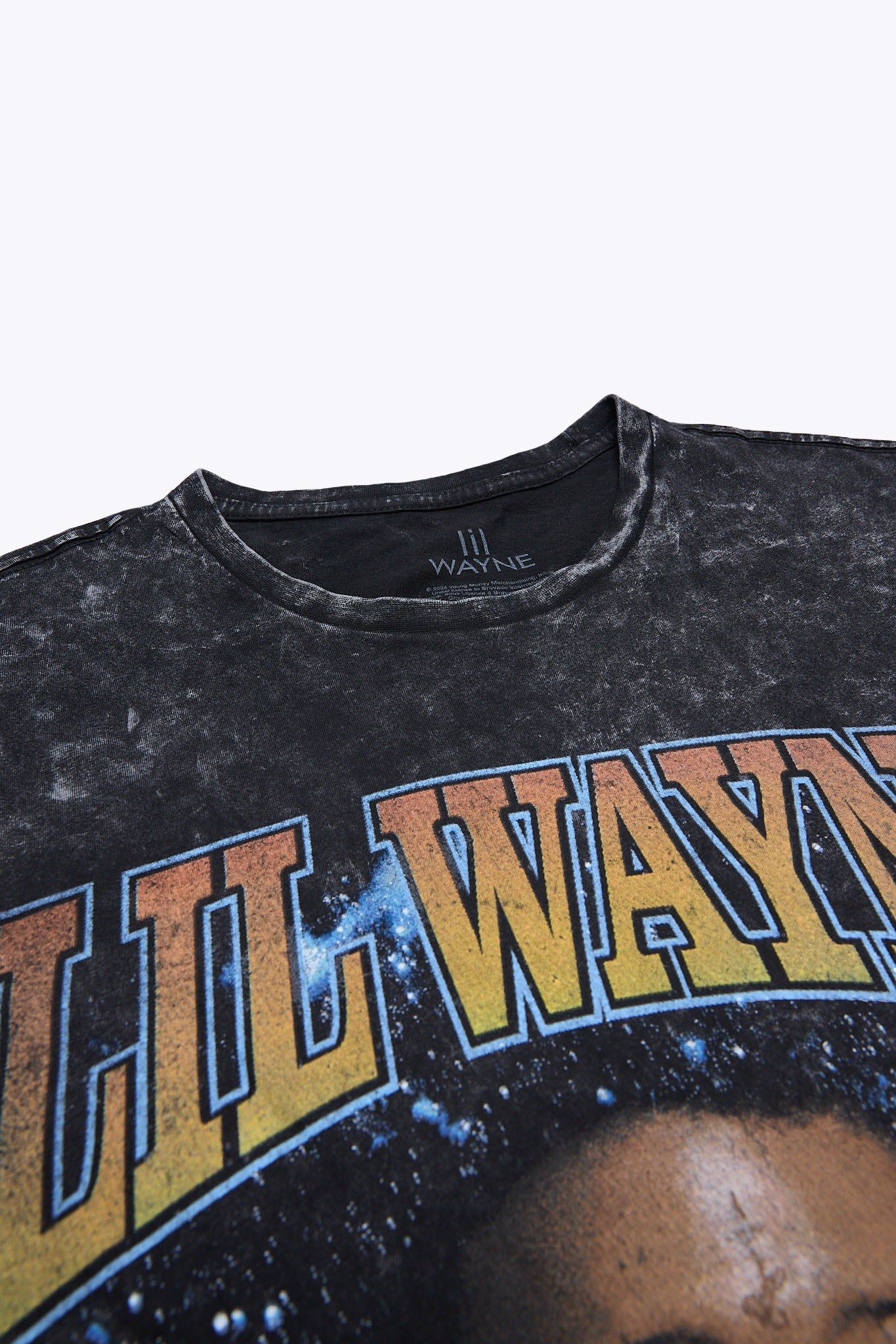 Lil Wayne Graphic Acid Wash Tee sold by Bluenotes product image thumbnail 2
