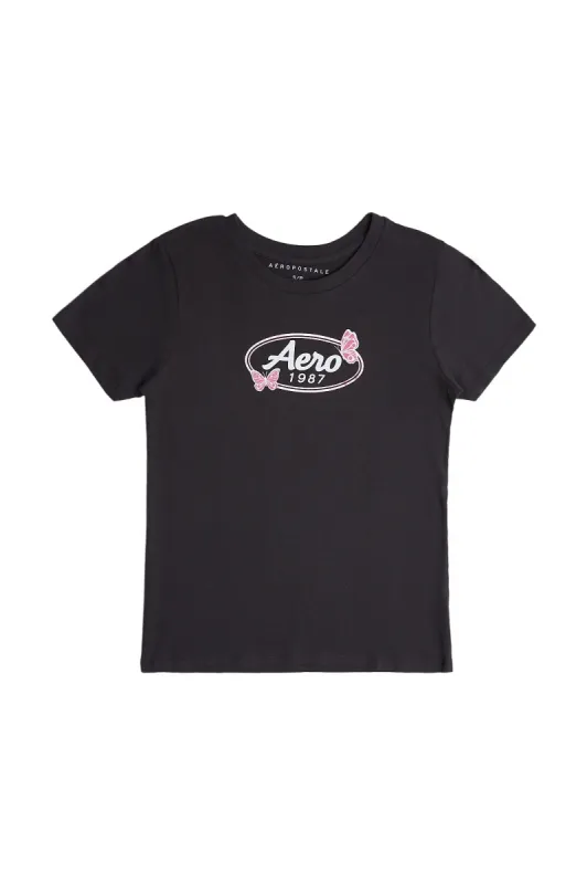 AERO 1987 Butterfly Graphic Classic Tee sold by Bluenotes