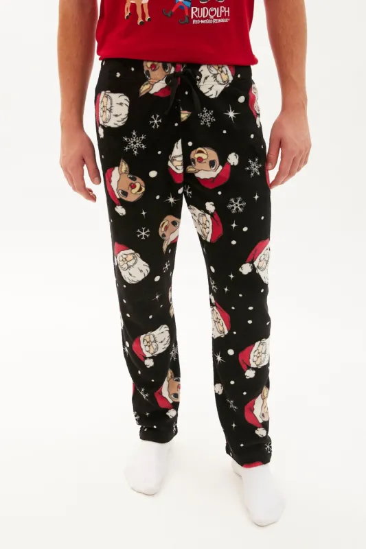 Rudolph Plush Pajama Pant sold by Bluenotes
