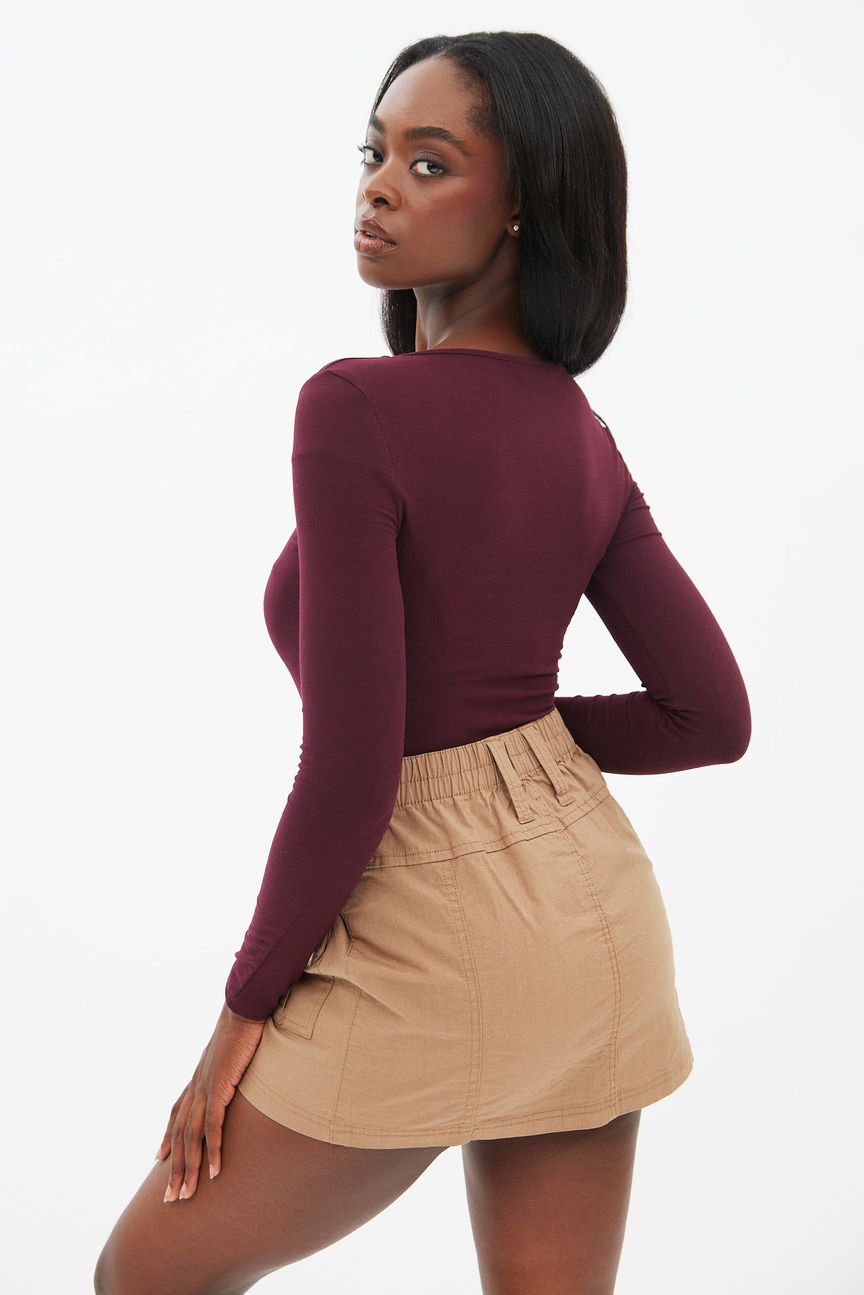 Long Sleeve Corset Bodysuit sold by Bluenotes product image thumbnail 20