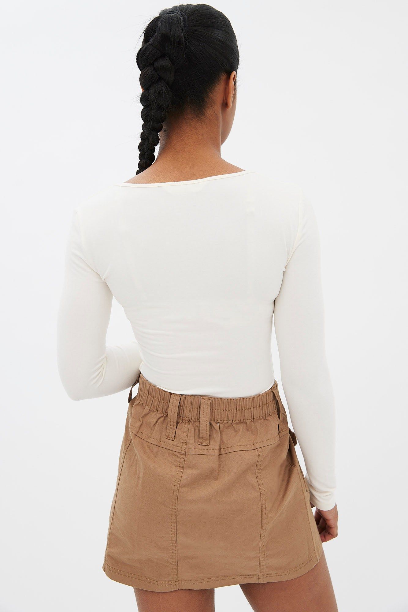 Long Sleeve Corset Bodysuit sold by Bluenotes product image thumbnail 9