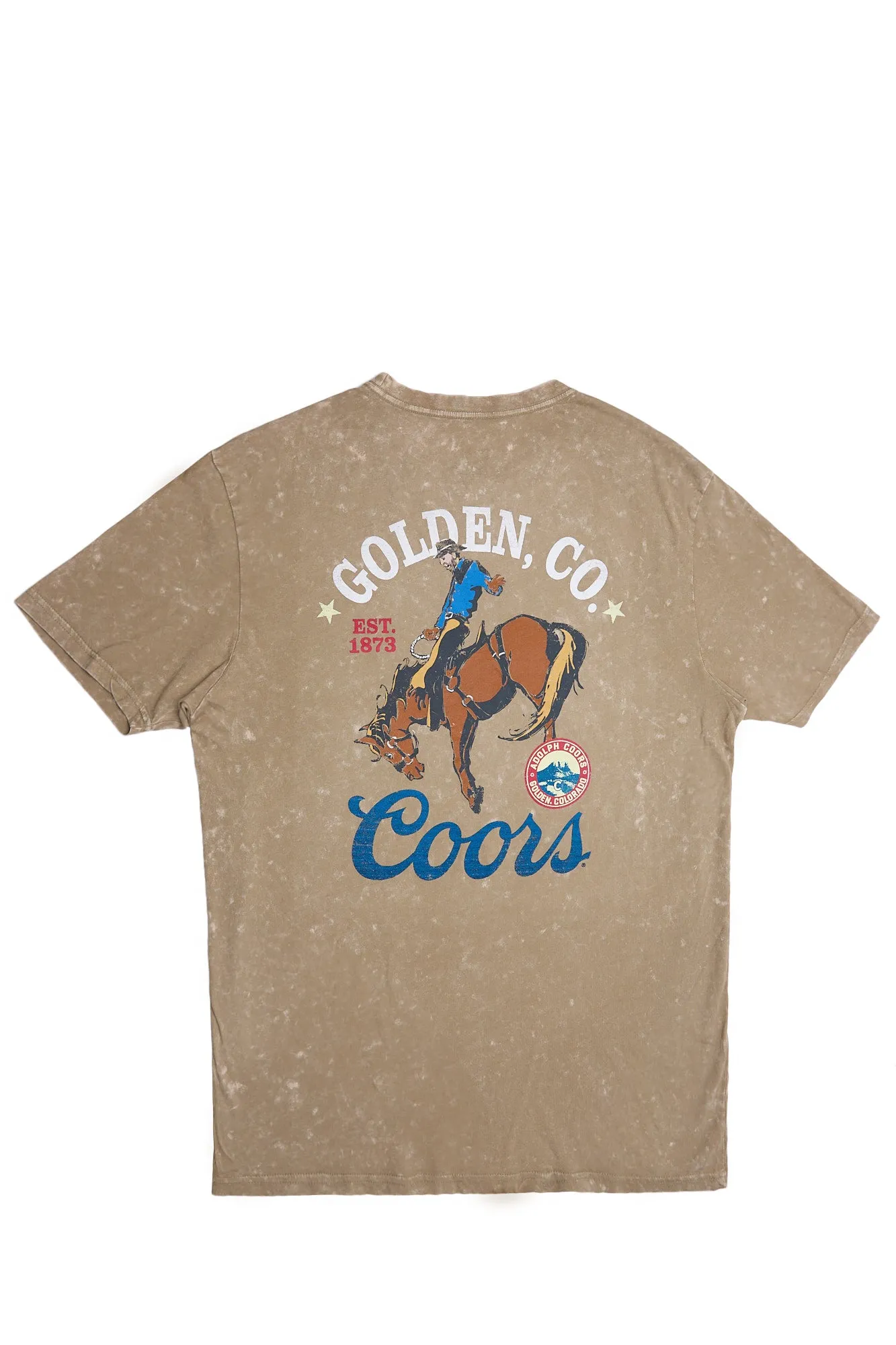 Coors Golden Co. Graphic Acid Wash Tee sold by Bluenotes product image thumbnail 2