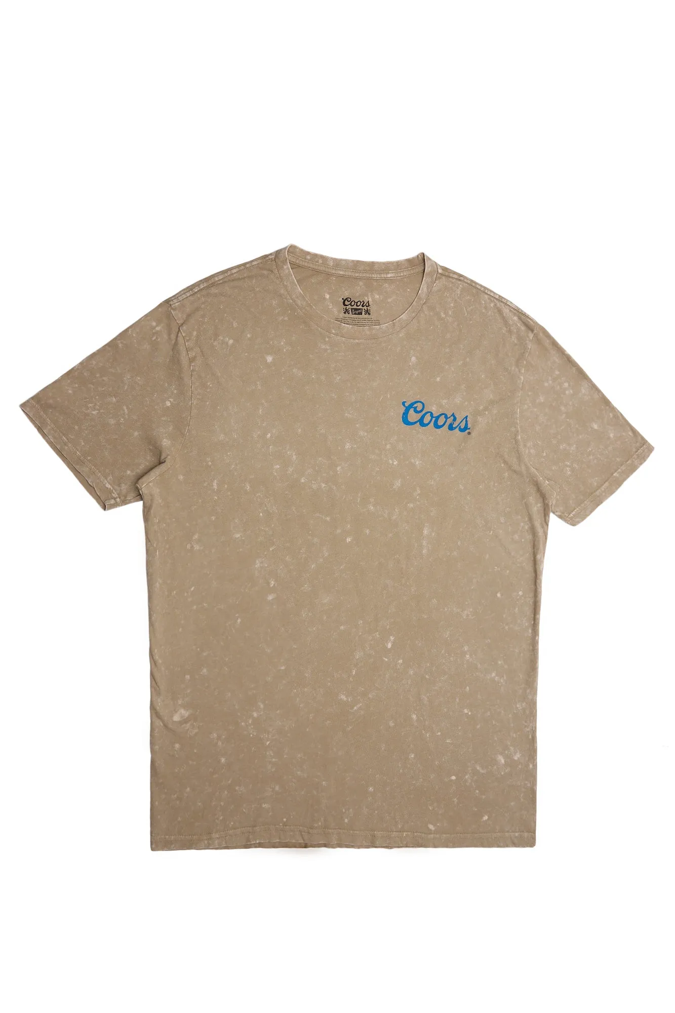 Coors Golden Co. Graphic Acid Wash Tee sold by Bluenotes