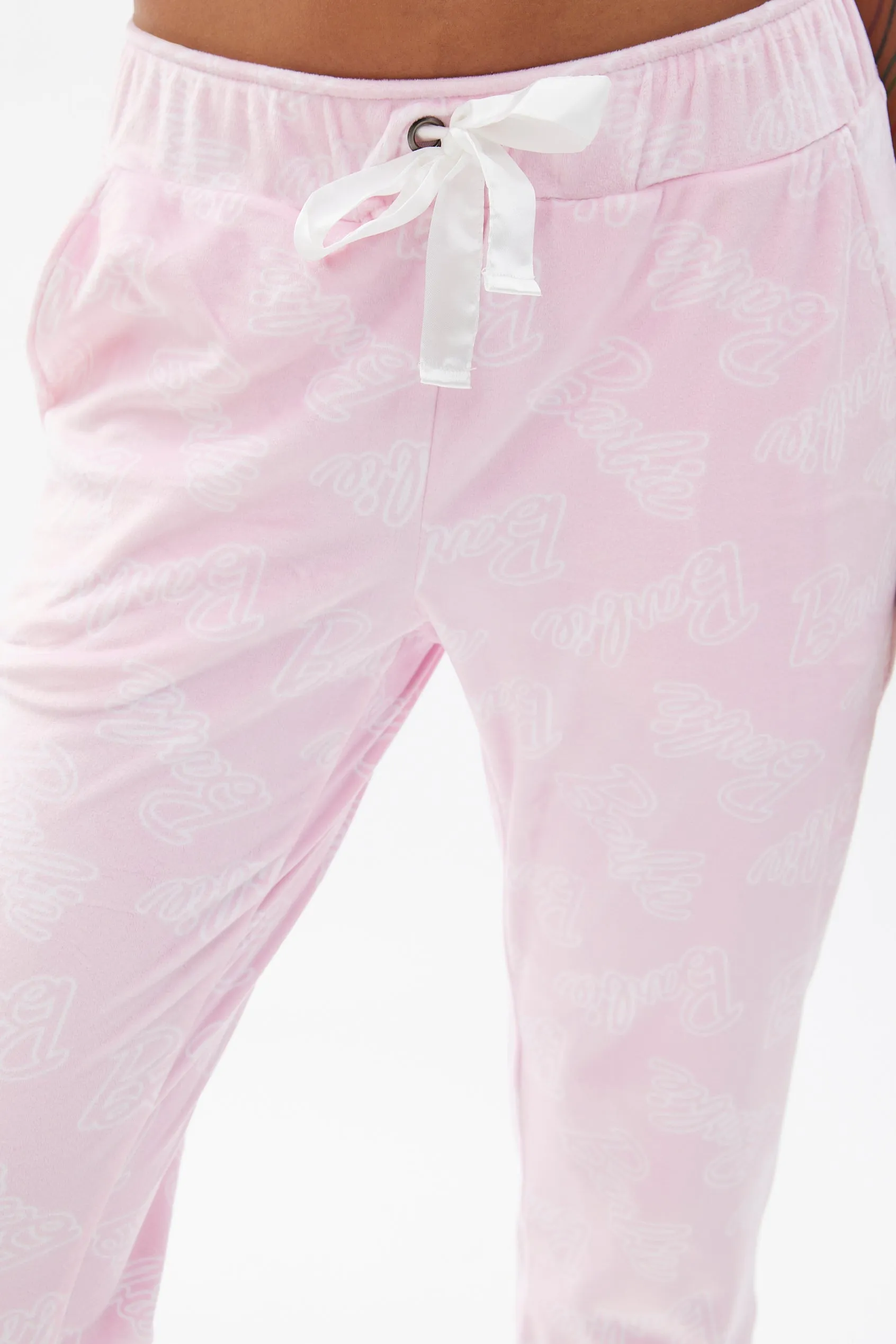 Barbie Graphic Velour Pajama Jogger sold by Bluenotes product image thumbnail 3