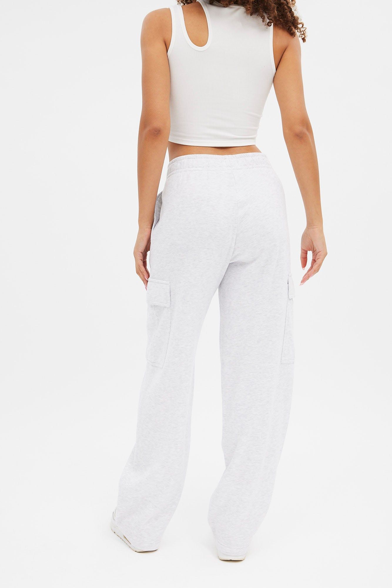 High Rise Wide Leg Cargo Jogger sold by Bluenotes product image thumbnail 8