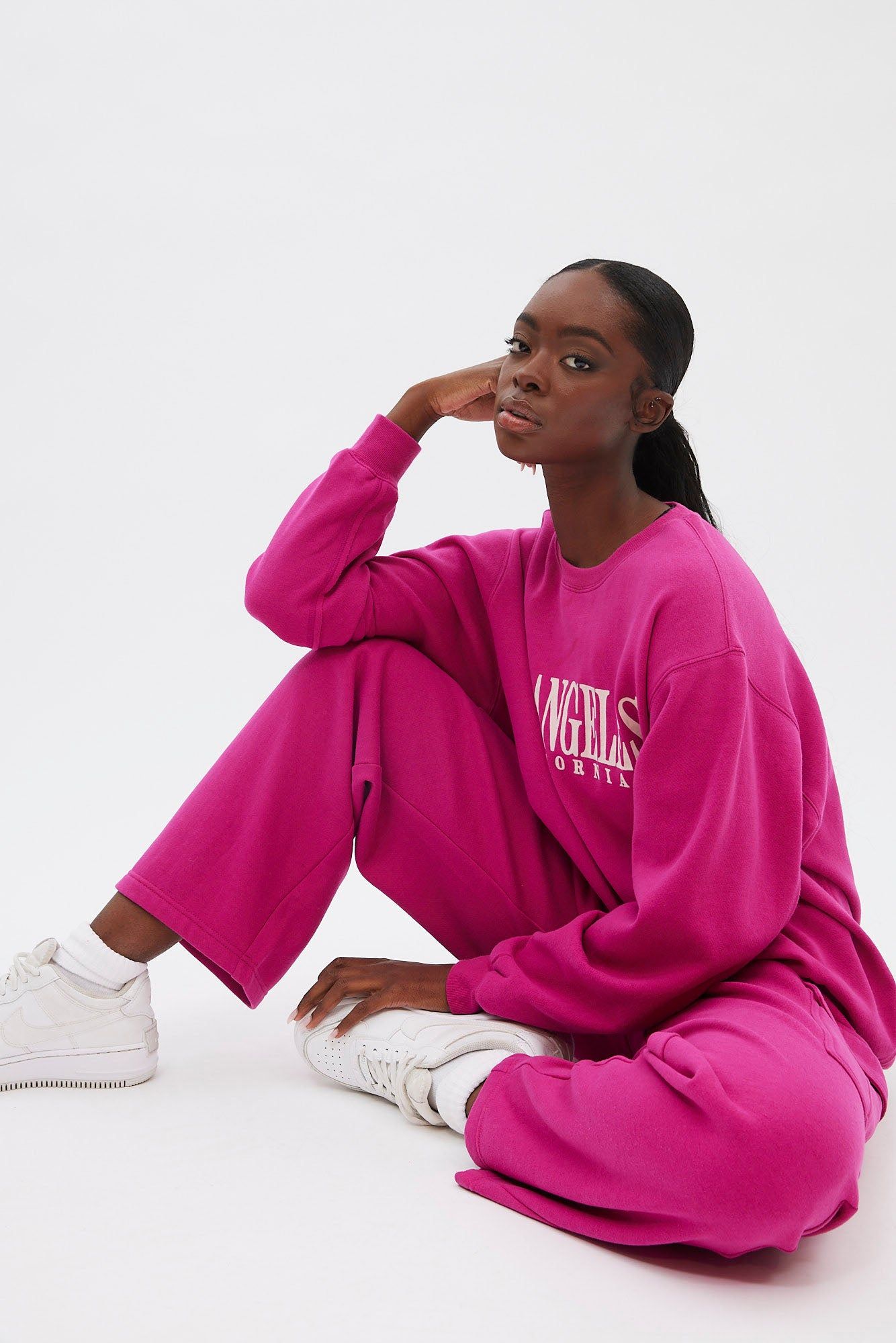 High Rise Wide Leg Cargo Jogger sold by Bluenotes product image thumbnail 2