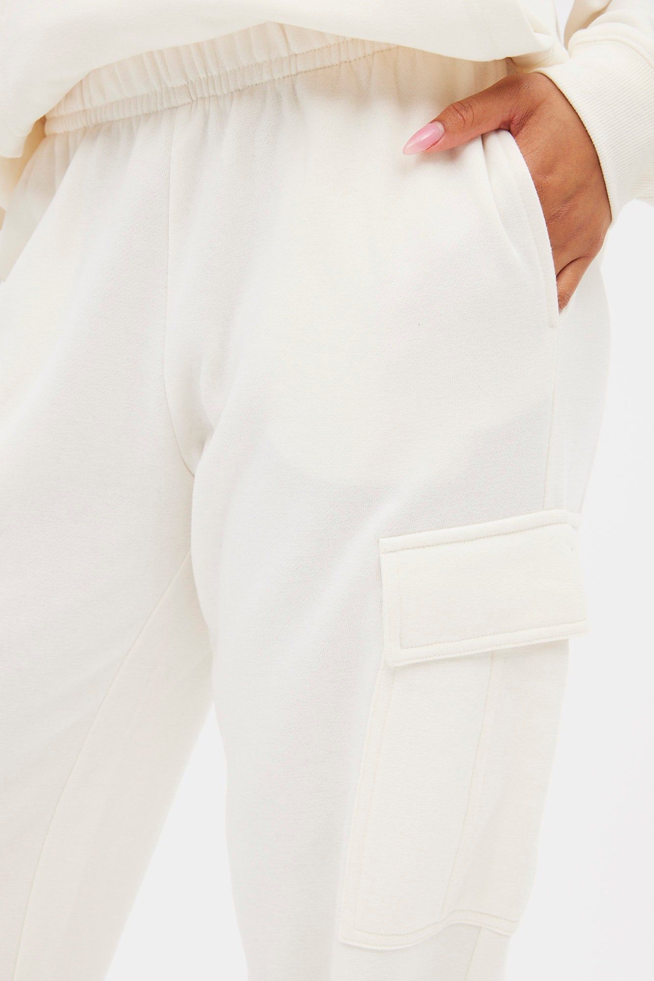 High Rise Wide Leg Cargo Jogger sold by Bluenotes product image thumbnail 15