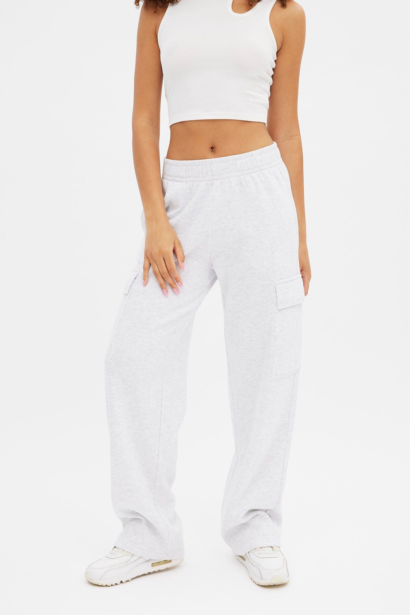 High Rise Wide Leg Cargo Jogger sold by Bluenotes product image thumbnail 6