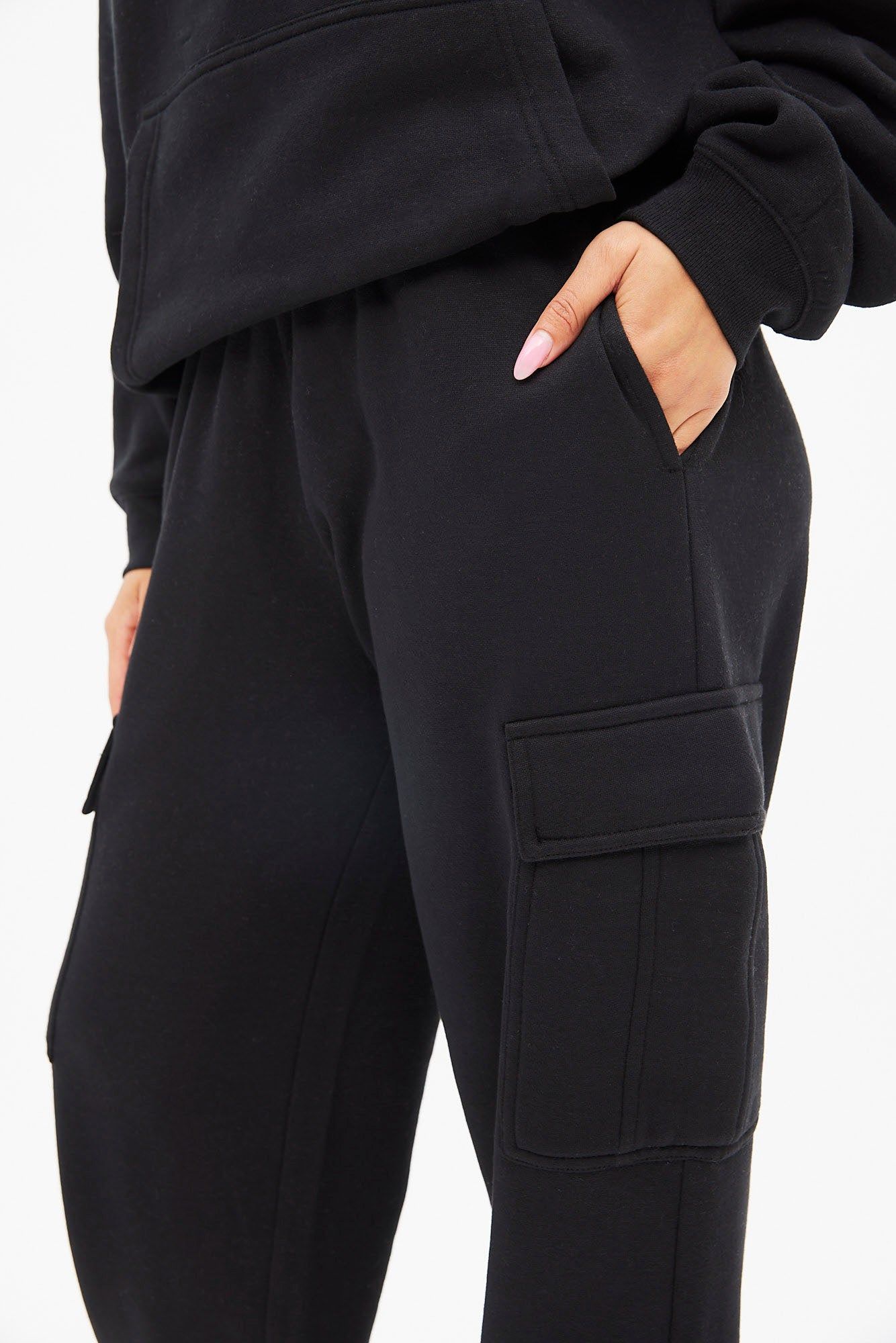 High Rise Wide Leg Cargo Jogger sold by Bluenotes product image thumbnail 11