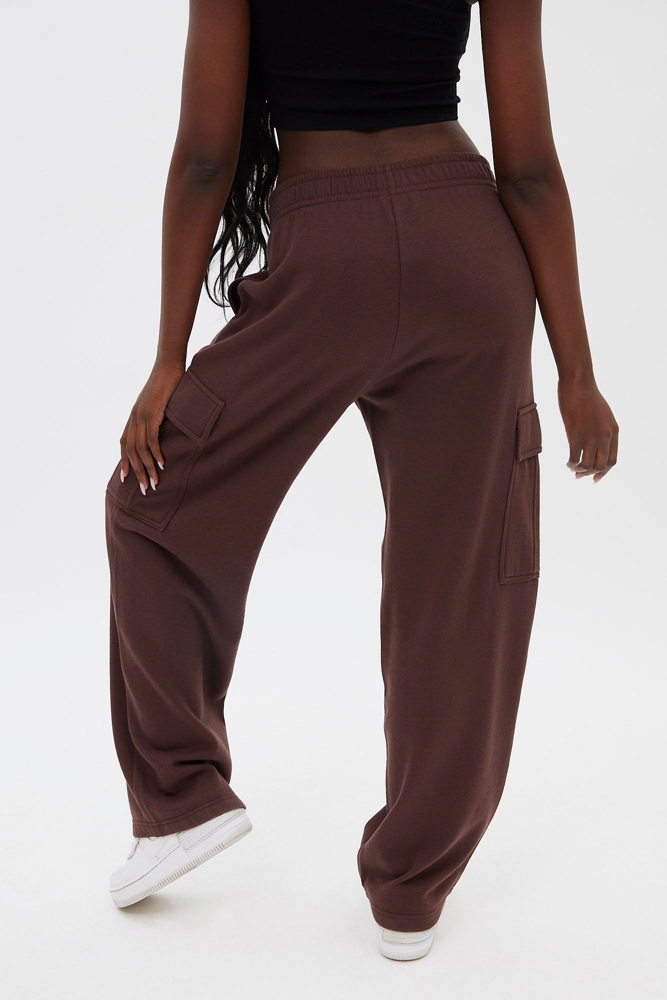 High Rise Wide Leg Cargo Jogger sold by Bluenotes product image thumbnail 24