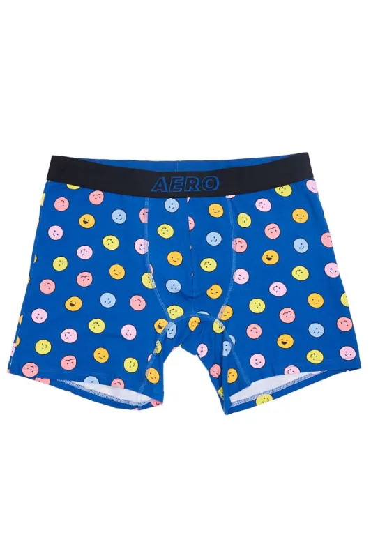 AERO Happy Face Printed Boxer Briefs sold by Bluenotes