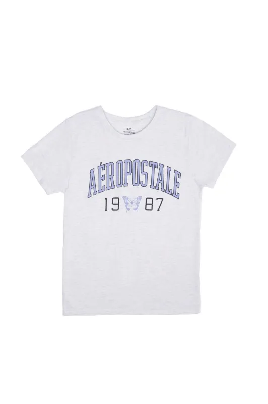 Aéropostale Butterfly Graphic Classic Tee sold by Bluenotes