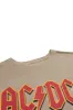 AC/DC Graphic Acid Wash Tee sold by Bluenotes