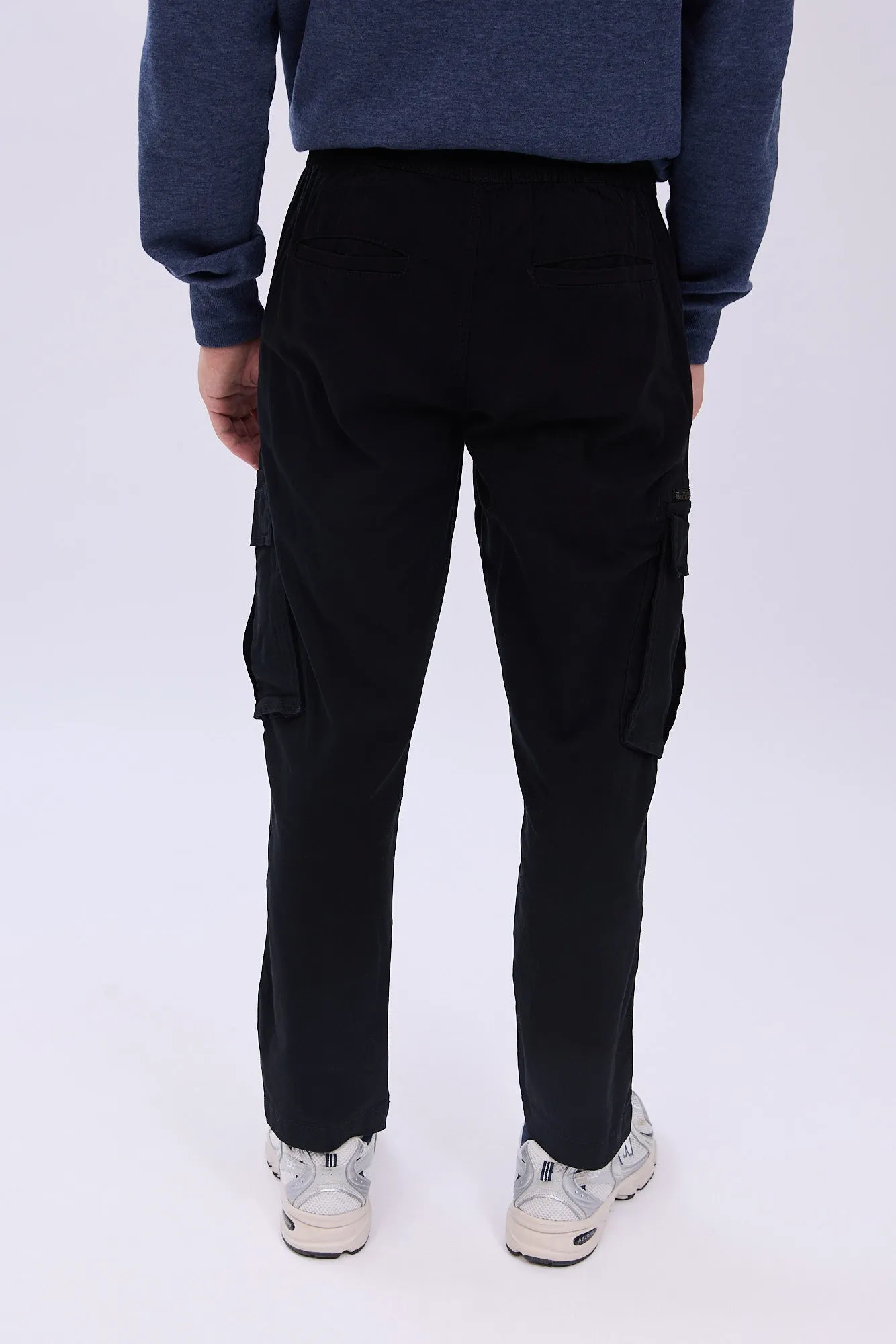 Relaxed Zip Cargo Twill Pants sold by Bluenotes product image thumbnail 4