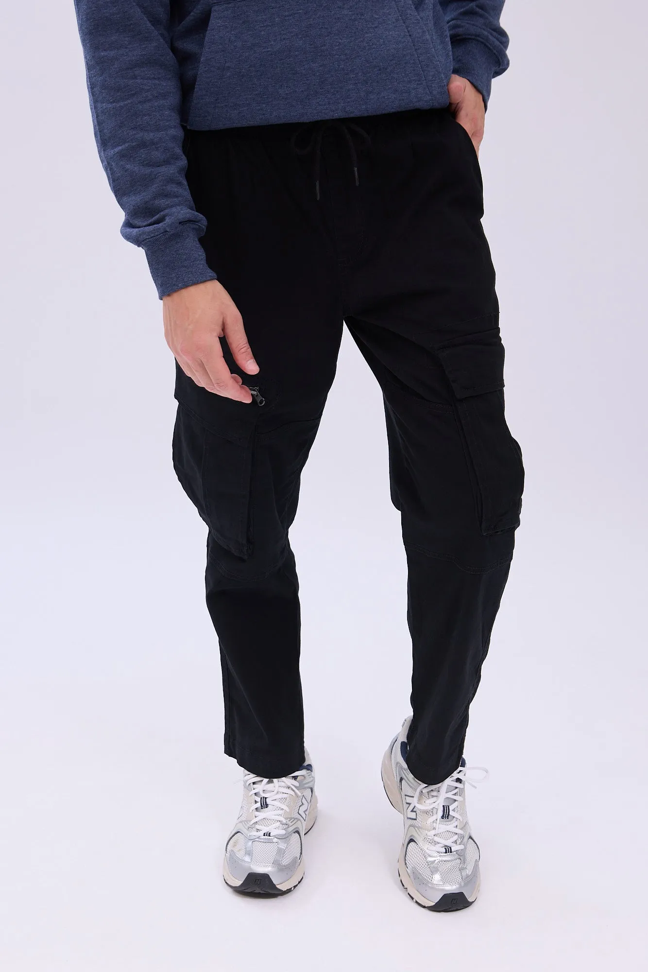 Relaxed Zip Cargo Twill Pants sold by Bluenotes product image thumbnail 2